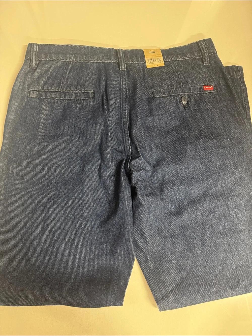 Levis Chinos Mens 33 32 Denim Relaxed Straight